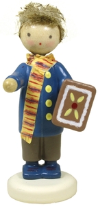 Flade Junge mit Pfefferkuchen  (Flade 5424) Junge mit Pfefferkuchen